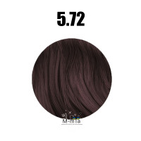 Фарба для волосся Elea Professional Artisto Color № 5.72 "Світлий шатен коричнево-фіолетовий"